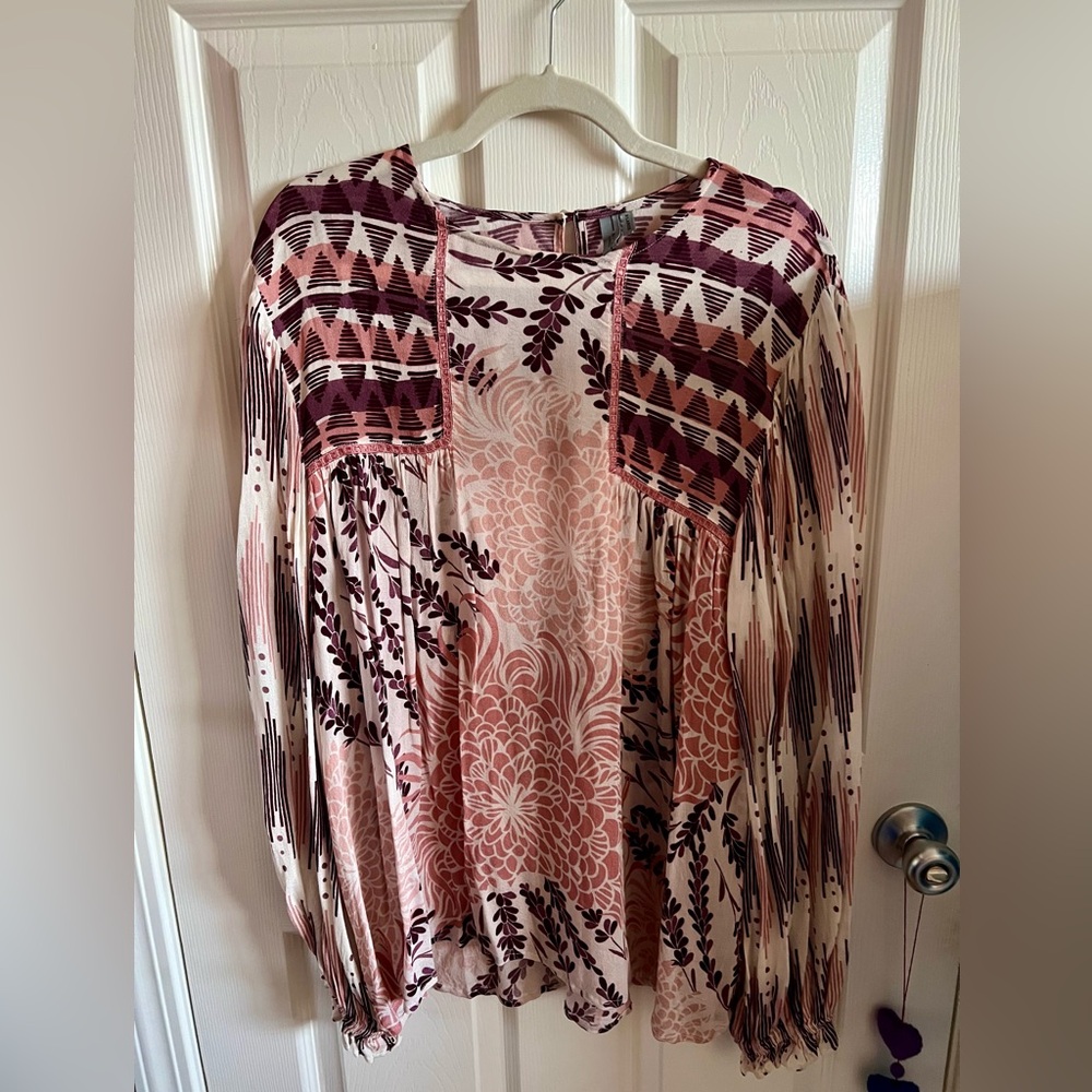 Anthropologie Miranda Peasant Top